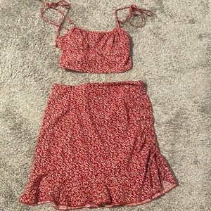 Skirt set